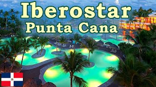 IBEROSTAR PUNTA CANA  5star resort in Playa Bavaro  Punta Cana Dominican Republic [upl. by Ahsinwad944]