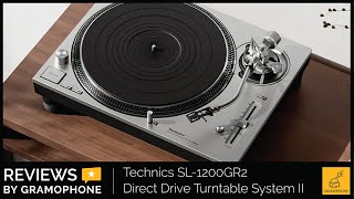 Technics SL1200GR2 Direct Drive Turntable Gramophone [upl. by Anaitsirk]