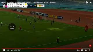 Zesco vs indeni match analysis [upl. by Ailehpo]