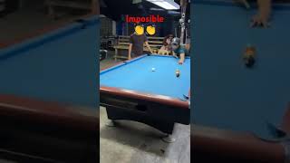 Imposible shot by gapor Gensan👏👏 jaybeesucal viralvideo billiardscity snooker kmjsbilliard [upl. by Niamor13]