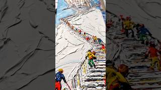 verbier nendaz montfort skiing snowboarding art artgallery snowart [upl. by Alfredo]