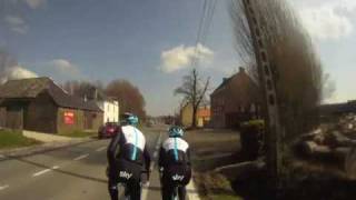 Tour of Flanders recon On the cobbles 2010 [upl. by Ecyt]