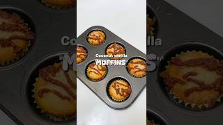 Baking my favourite coconut filled muffins 🧁asmrbakingfoodshorts [upl. by Randene]