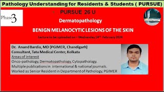 Pursue 26U  BENIGN MELANOCYTIC LESIONS OF THE SKIN [upl. by Lahcym]