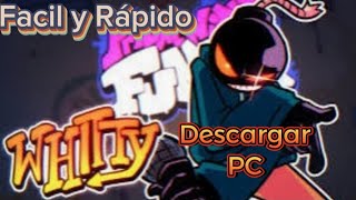 Como descargar el Mod de Whitty FNF 2024 [upl. by Hsakaa727]