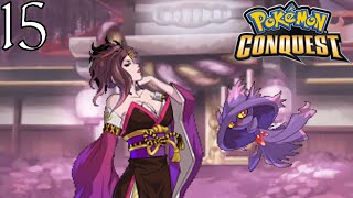 Lets Play Pokémon Conquest FR 15  Un combat de jeu de rôle [upl. by Acsot]