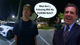 The Funniest Field Sobriety Test  Police Officer Try NOT To Laugh 🤣 [upl. by Ahsika305]