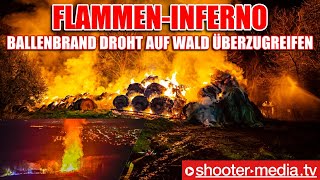 🔥🔥 FLAMMENINFERNO DROHT AUF WALD ÜBERZUGREIFEN 🔥🔥  Großeinsatz mit Wasserförderung [upl. by Bertero293]