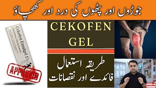 Best Pain Killer Gel  Best Joint Pain  Cekofen Gel [upl. by Harvison]