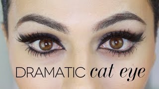 Sophia Loren Inspired Cat Eye Tutorial  Eye Makeup Tutorial  Teni Panosian [upl. by Vasileior703]