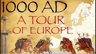 1000 AD  A Tour of Europe  Medieval History Documentary [upl. by Eniamaj]