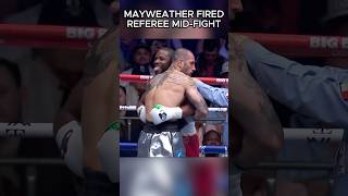 FIRED ON THE SPOT Mayweathers Referee Gets Sacked Mid Fight [upl. by Anirba]