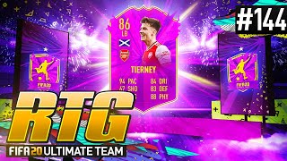 COMPLETING KIERAN TIERNEY   FIFA20 Road to Glory 144 Ultimate Team [upl. by Euqnimod]