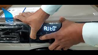 Haier Front Load Washing Machine full Demo 929 Series [upl. by Gerrald]