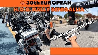 Parata 30° European HOG Rally Senigallia [upl. by Eirual]