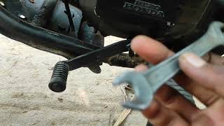 SINGLE GEAR LIVER INSTALL IN SPLENDOR  VLOG NO 008 bike bikelover [upl. by Angelina]