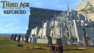 Third Age Total War Reforged  THE FINAL STAND AT MINAS TIRITH Battle Replay [upl. by Ajssatan]