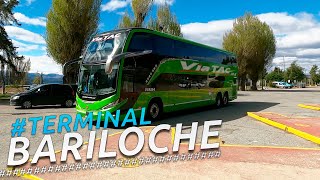 Recorriendo LA ESTACION DE TREN Y MICROS DE BARILOCHE I PATAGONIA I ARGENTINA I 4K Walking Tour VLOG [upl. by Tenneb]