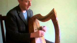 MacNeil of Barras March pibroch or ceòl mór on the clàrsach or Gaelic harp [upl. by Leur139]