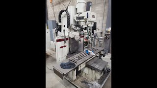 Fryer MB14Q CNC Vertical Milling Machine with Anilam CNC Control Kurt Power Draw Bar [upl. by Mcclary73]