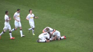 Borussia Mönchengladbach  1FC Köln 10 Arango 15042012 [upl. by Nalad770]