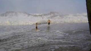 BIG WAVES HIT THE quotVEGA BAJA BEACHquot IN PUERTO RICO [upl. by Eseyt380]