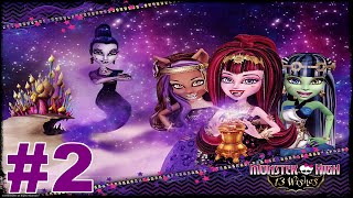 Monster High 13 Wishes Walkthrough Part 2 Desert Pyramids [upl. by Merci]