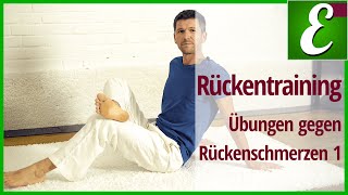 Rückentraining für zuhause ohne Geräte Teil 1 [upl. by Lehrer]