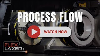 Rect Tube Process Flow on the Flex Lazer Pro from XSeries [upl. by Isabea878]