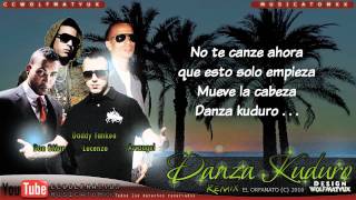 Danza kuduro Remix  Con letra [upl. by Aloisia]