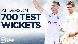 🐐 In The Presence of GREATNESS  🙌 James Anderson 700 Test Wickets [upl. by Koball]