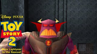 Toy Story 2 Buzz Lightyear to the Rescue PS1 100  Part 14  The Evil Emperor Zurg [upl. by Alliuqahs]