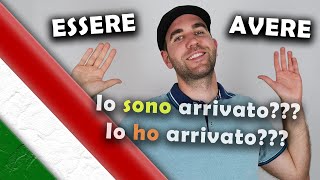 I verbi ausiliari ESSERE o AVERE  Learn Italian [upl. by Derayne]