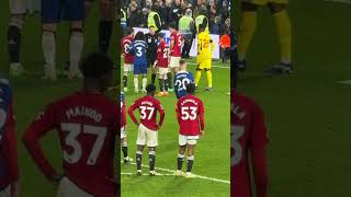 Chelseas Cole Palmers pen v manu Notice how Madueke tries to take it off him [upl. by Nnelg]