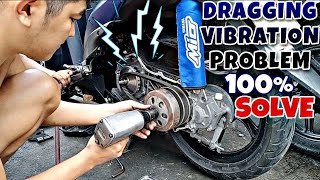 CVT CLEANING DRAGGING OR VIBRATION PROBLEM MIO i125 [upl. by Navada]