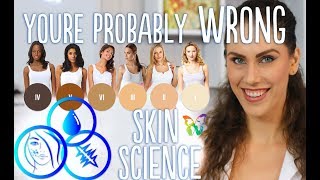 HOW TO FIND YOUR SKIN TYPE AND FITZPATRICK LEVEL  SKIN SCIENCE [upl. by Nylsaj]