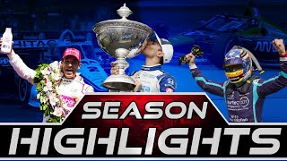 2021 INDYCAR SEASON HIGHLIGHTS [upl. by Anyk]