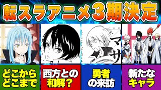 転スラアニメ3期決定！その内容と主要キャラクターたちについて徹底解説！【転スラ】 [upl. by Ahsilla]