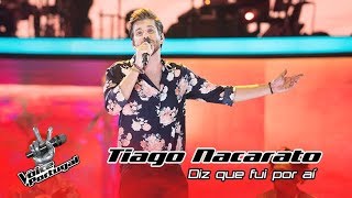 Tiago Nacarato  quotDiz Que Fui Por Aíquot  Gala  The Voice Portugal [upl. by Annot]