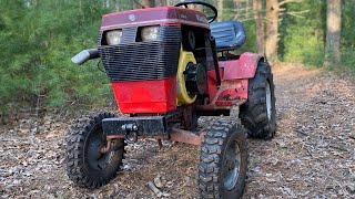 Diesel Wheelhorse mud mower update 1 [upl. by Eide]