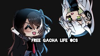 🤍—  free gacha life ocs  ‼️ NO CREDIT NEEDED ‼️  very late 5k special  READ DESC  — ⛅️ [upl. by Anitsirhk]