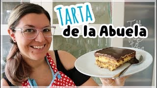 TARTA DE LA ABUELA CASERA  Tarta de Galletas y Chocolate [upl. by Harwill760]