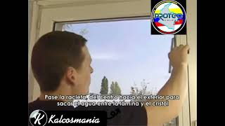 tutorial paso a paso para instalar polarizado en ventanas de casa [upl. by Cymbre]