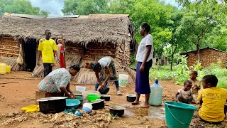 This Isolated Traditional Village Family is Incredibly Very Humble Poor But Contented [upl. by Gnil]