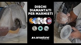 Dischi diamantati per marmo granito e ceramica  amastone [upl. by Norreg]