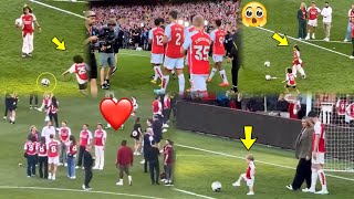 😊Arsenal 202324 End Of Season Farewell As Players Cherish Fans For Support After Clocking 2nd Place [upl. by Saffier]