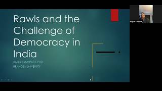 Rawls and Challenge of Democracy in India  Rajesh Sampath [upl. by Shulem271]