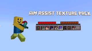 Aim assist in Mcpe  Download [upl. by Adorl]