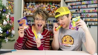 Tasting Candy from the UK with Chad Alan Drumsticks Jelly Tots Tooty Frooties and more [upl. by Hartill]