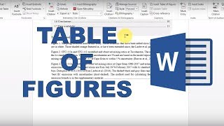 How to make figure captions and a table of figures in word [upl. by Wadell940]